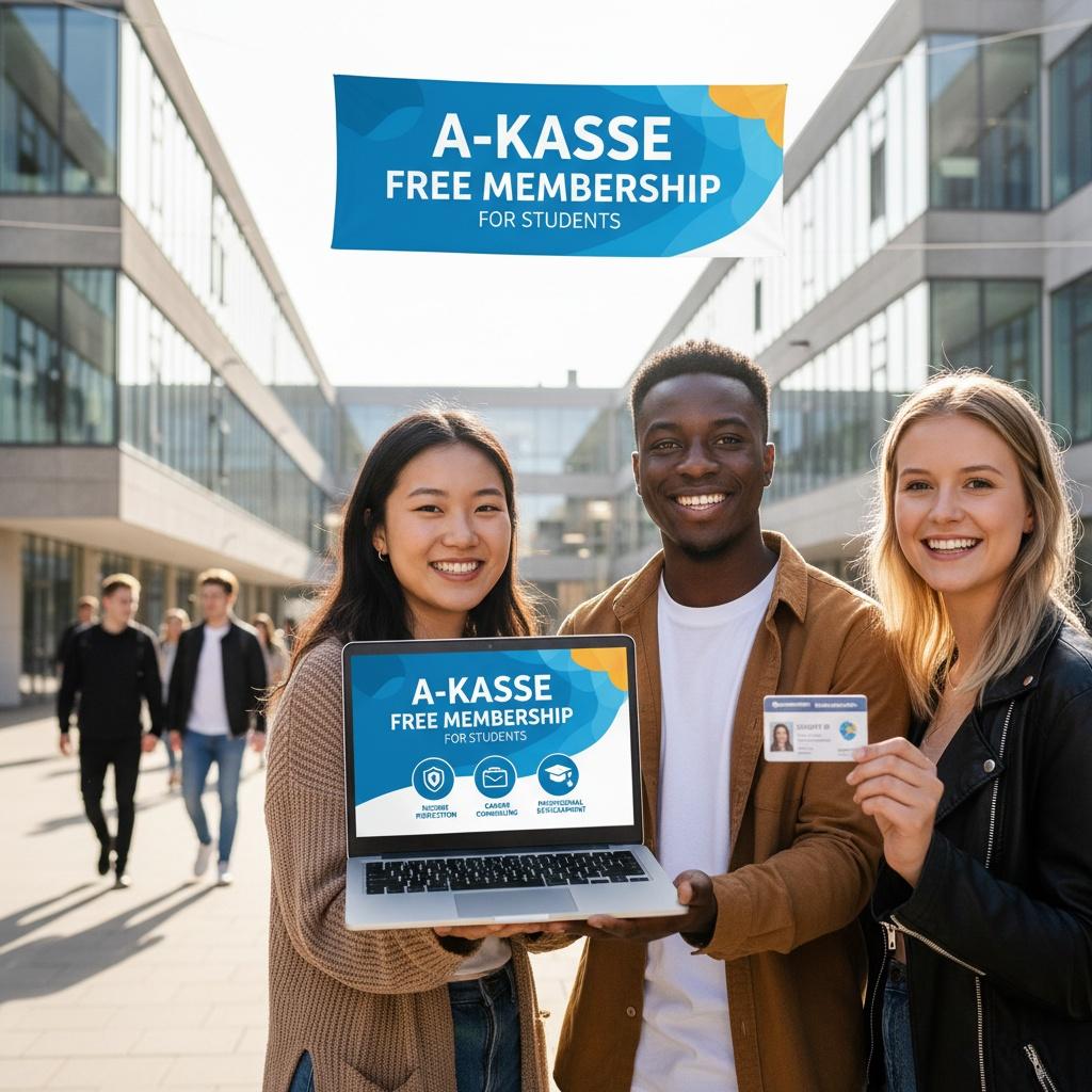 Studerende med gratis A-kasse